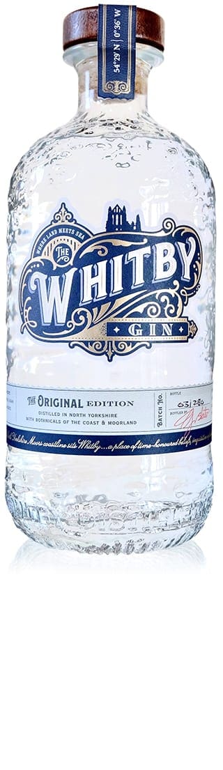 Whitby Gin Glass Bottle Design